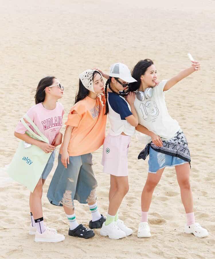 彩色短褲