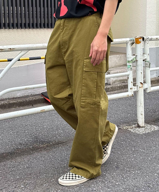 復古風格工裝褲