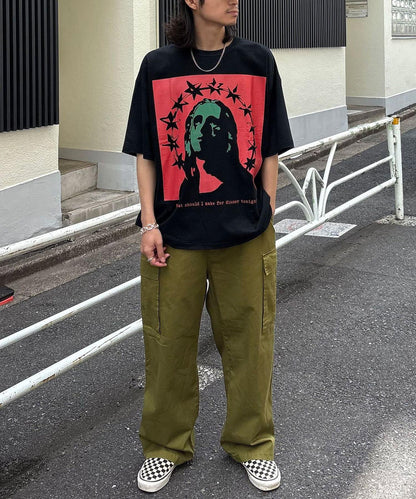 復古風格工裝褲