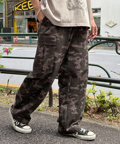 復古風格工裝褲