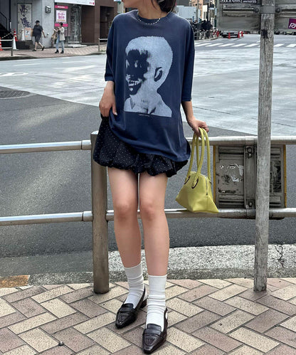 【限定】圓點氣球迷你裙