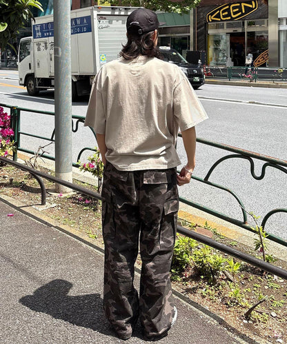 復古風格工裝褲
