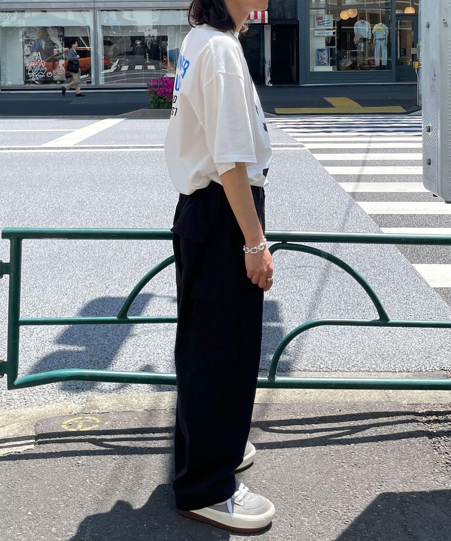 復古風格工裝褲