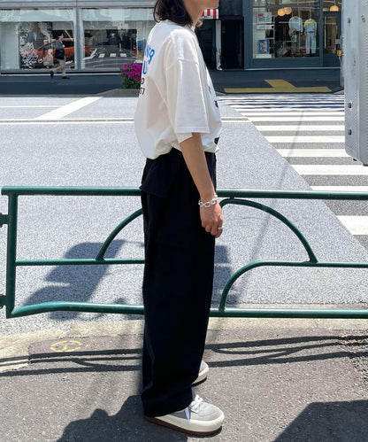 復古風格工裝褲