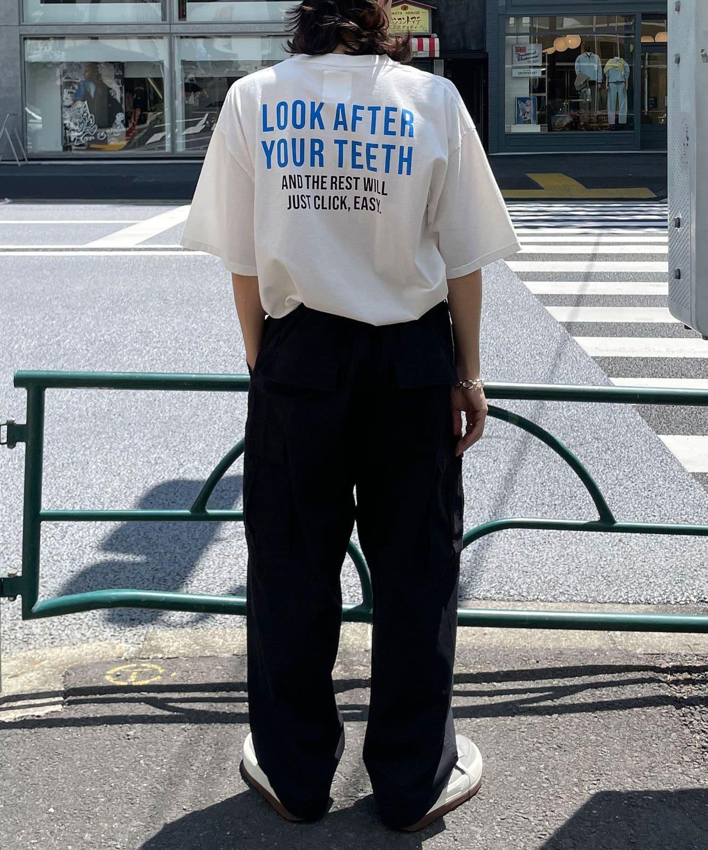 復古風格工裝褲