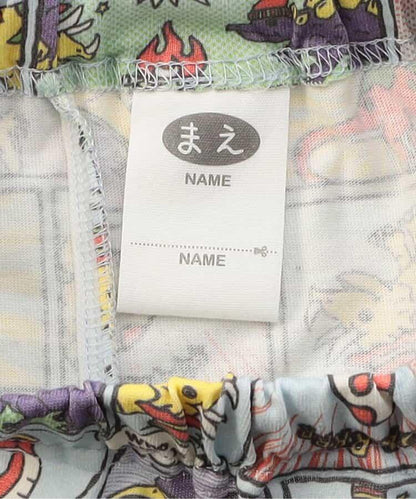 前開涼爽睡衣 恐龍漫畫圖案_接觸冷感