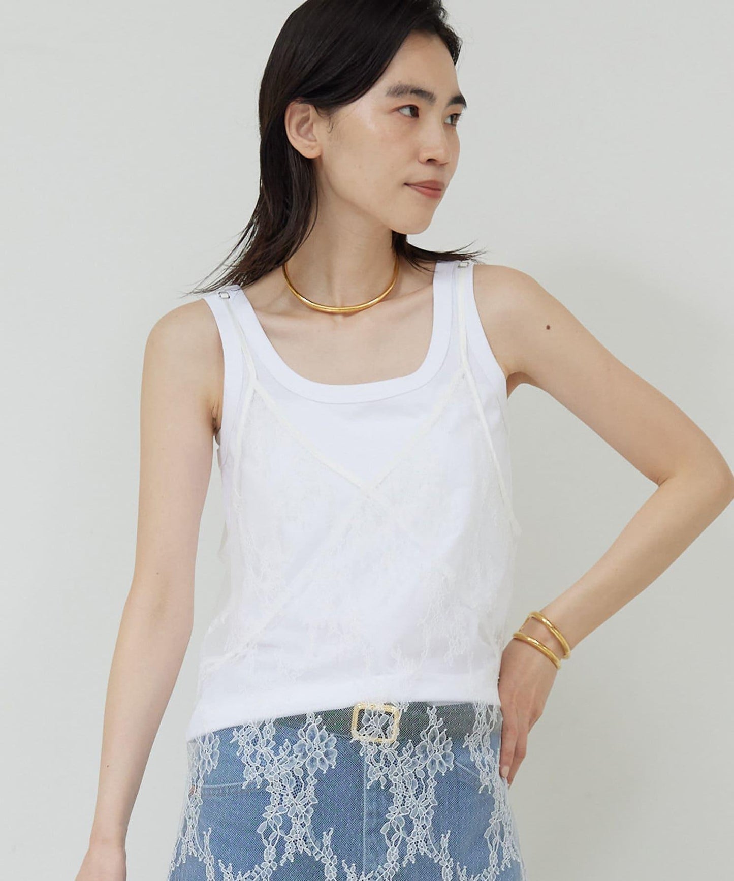 【La nature linge】方形背心