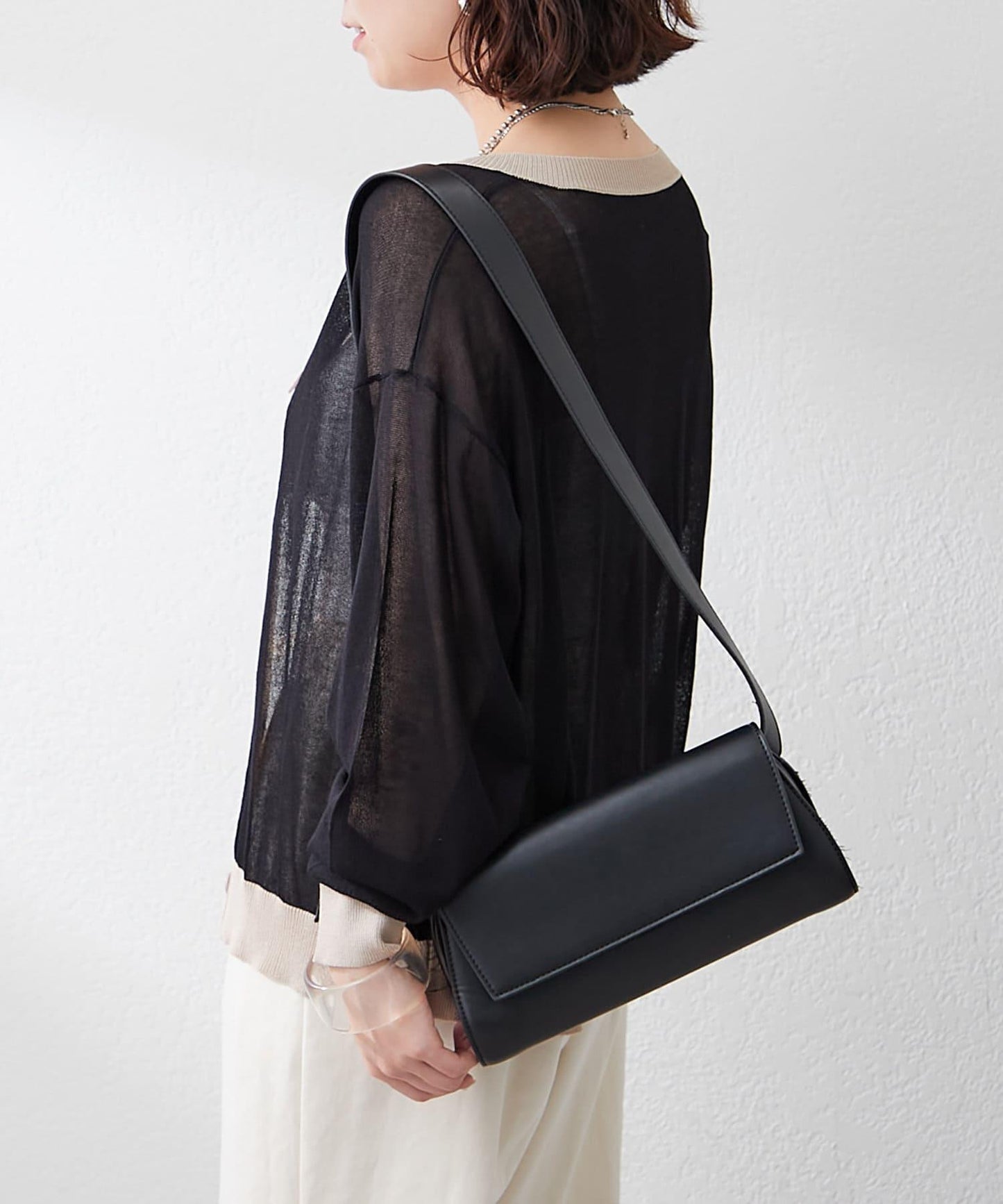 【@kana__18s精選】配色透明針織開衫