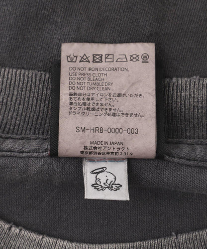 聖邁克爾/聖邁克爾/短袖T恤 精緻牛屎 黑色