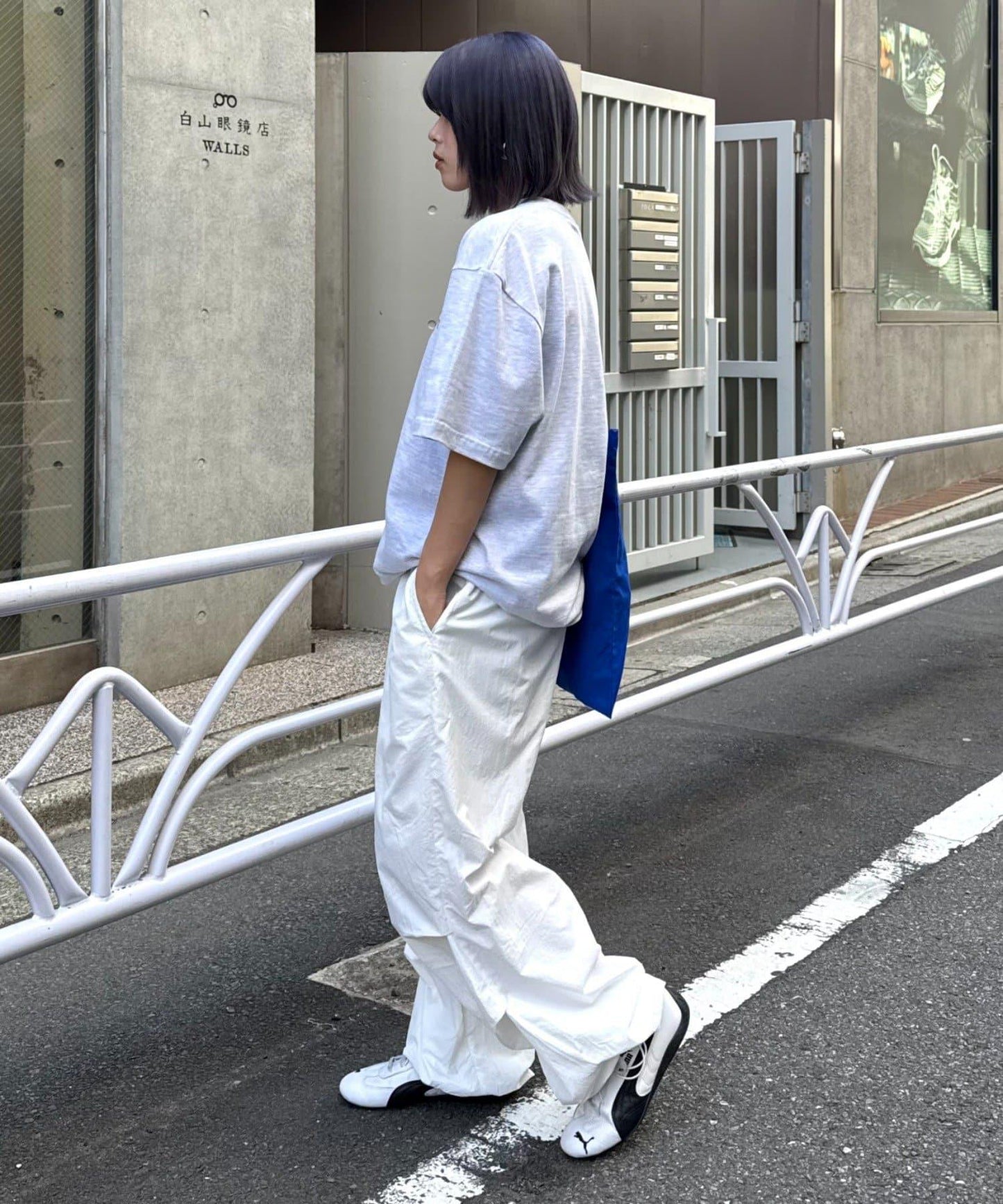 【SEADAM】〈男女通用〉信息印花手提包