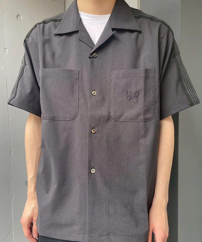 NEEDLES【B'2nd款】短袖一領 SH-聚酯布