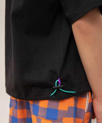 【根據個人喜好調整剪影！】下襬束帶T恤