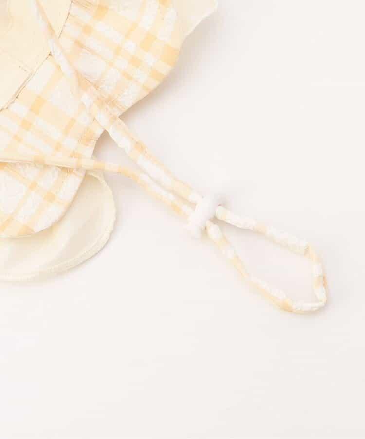 蝴蝶結嬰兒帽_UV防曬