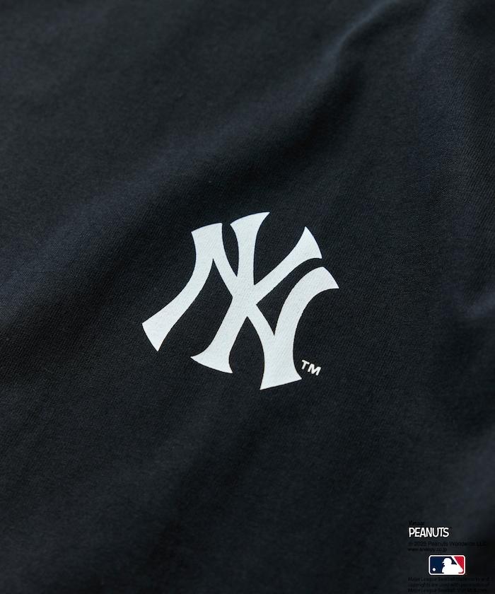 《花生漫畫》×MLB 聯名 大尺寸 背面印花 T恤 / 雅典娜隊