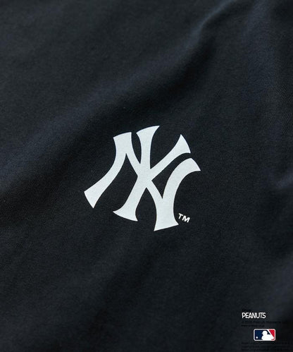 《花生漫畫》×MLB 聯名 大尺寸 背面印花 T恤 / 雅典娜隊