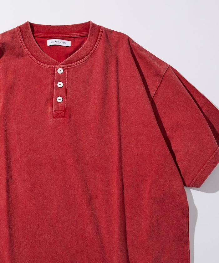 舒適版型 粉飾處理 圓領 短袖T恤