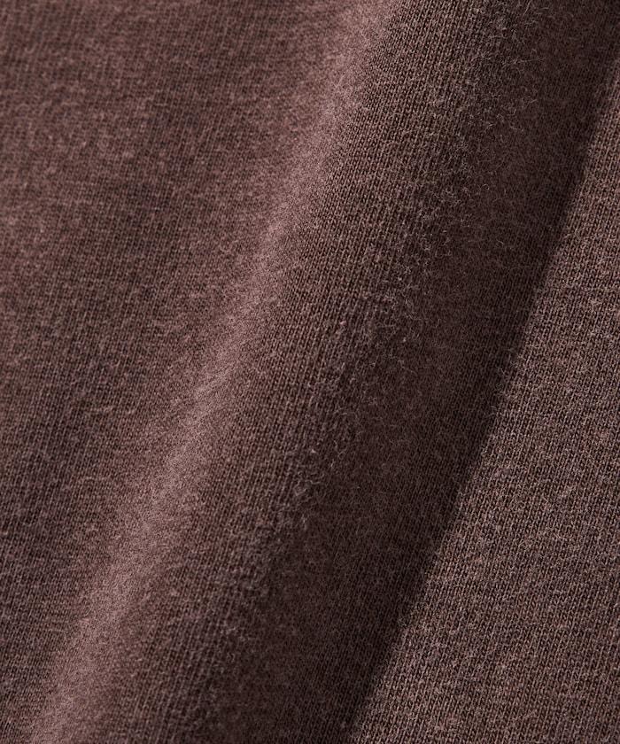 舒適版型 粉飾處理 圓領 短袖T恤