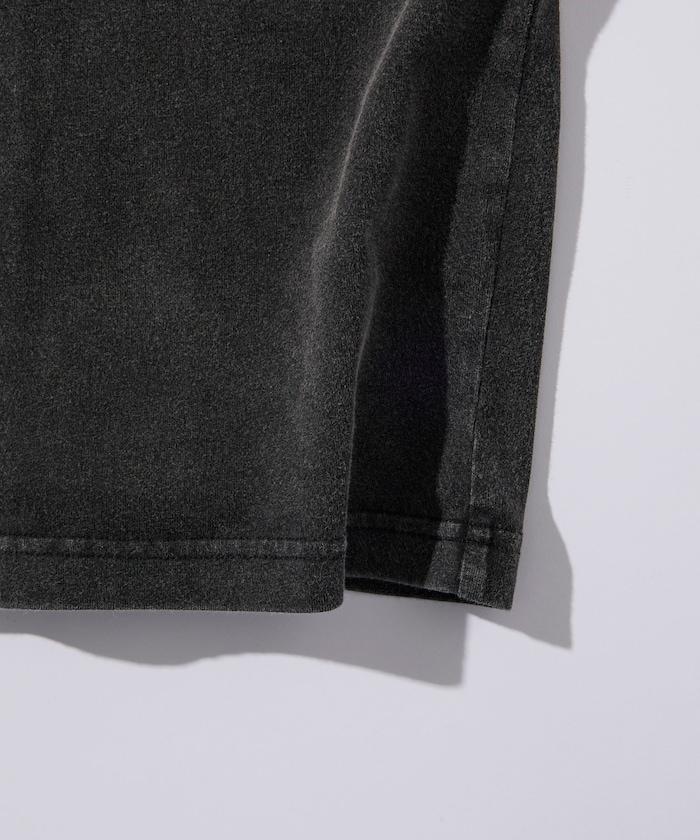 舒適版型 粉飾處理 圓領 短袖T恤