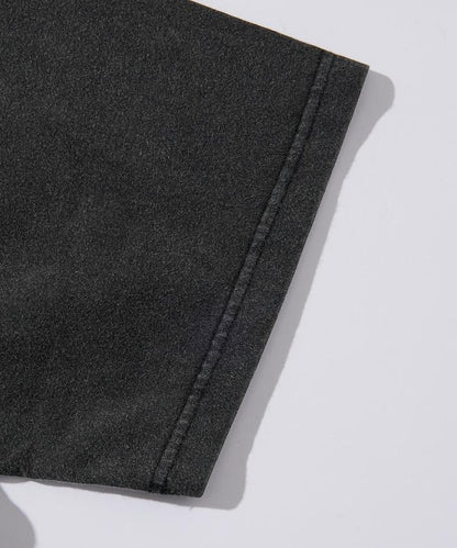 舒適版型 粉飾處理 圓領 短袖T恤