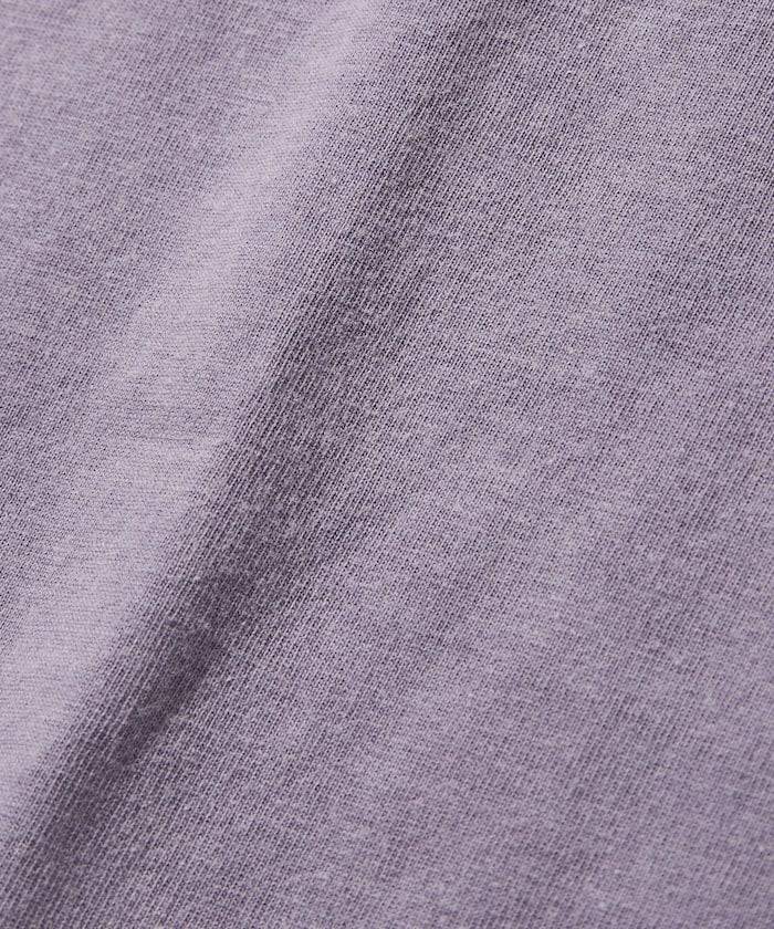 舒適版型 粉飾處理 圓領 短袖T恤