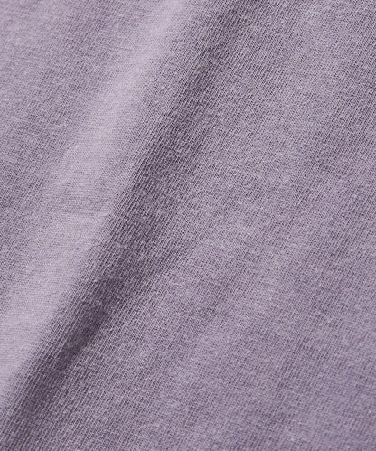 舒適版型 粉飾處理 圓領 短袖T恤