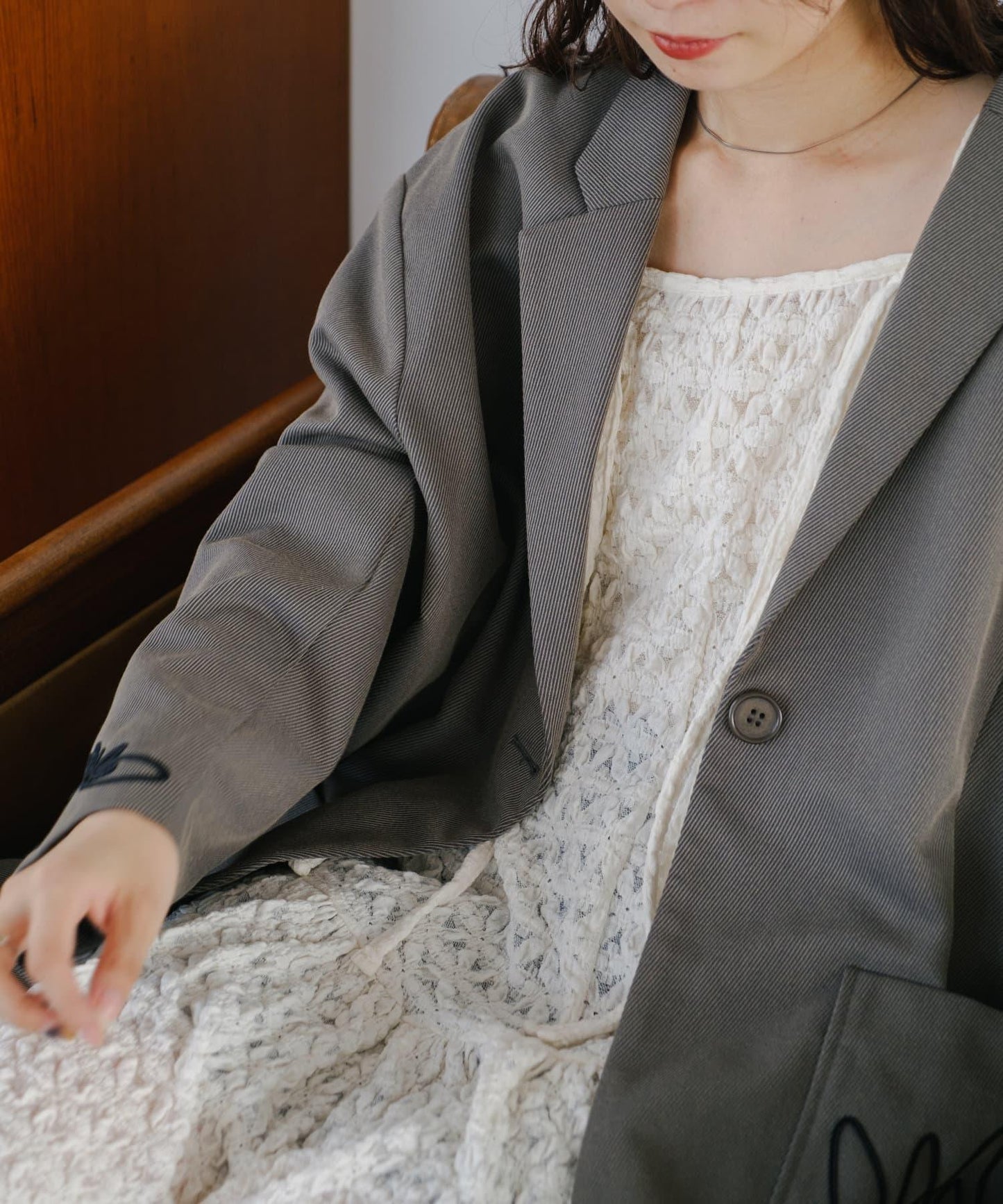 【限定】防護迷你連衣裙