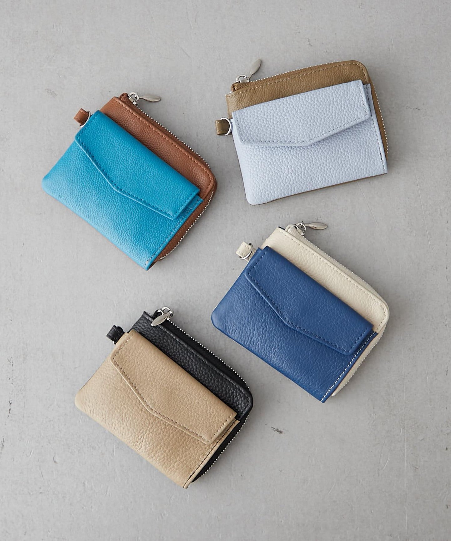 【onoff// オノフ】真皮迷你多功能錢包