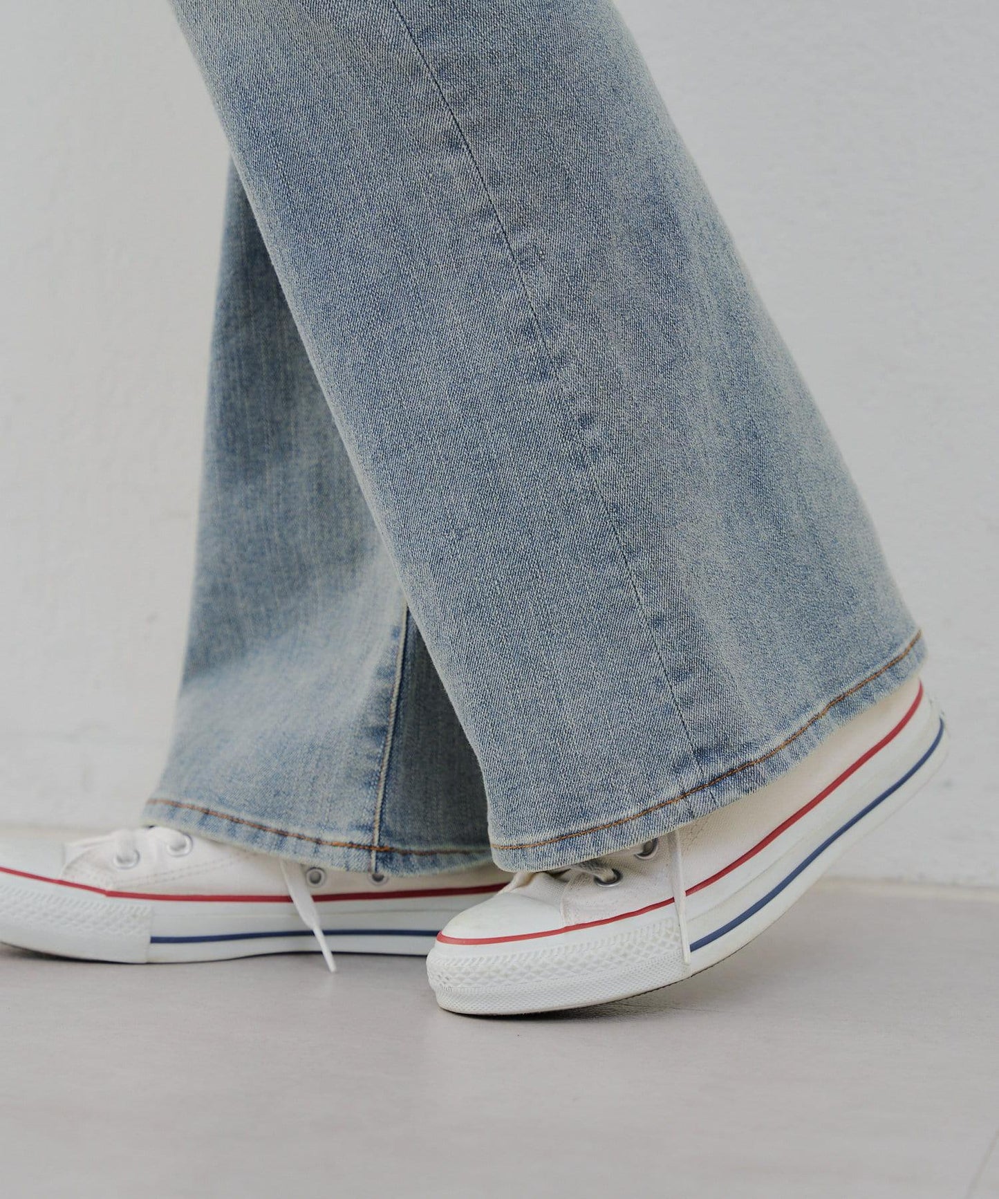 【@reve.perle_企劃】後綁帶荷葉邊喇叭褲