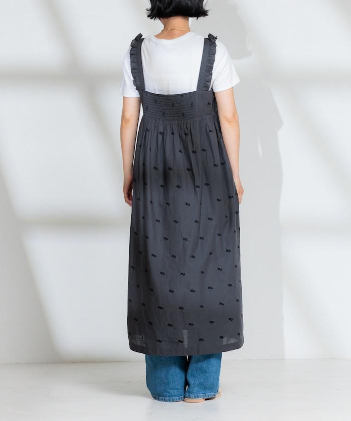 印度 配色刺繡連衣裙