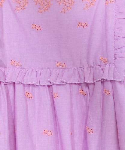 印度 配色刺繡連衣裙