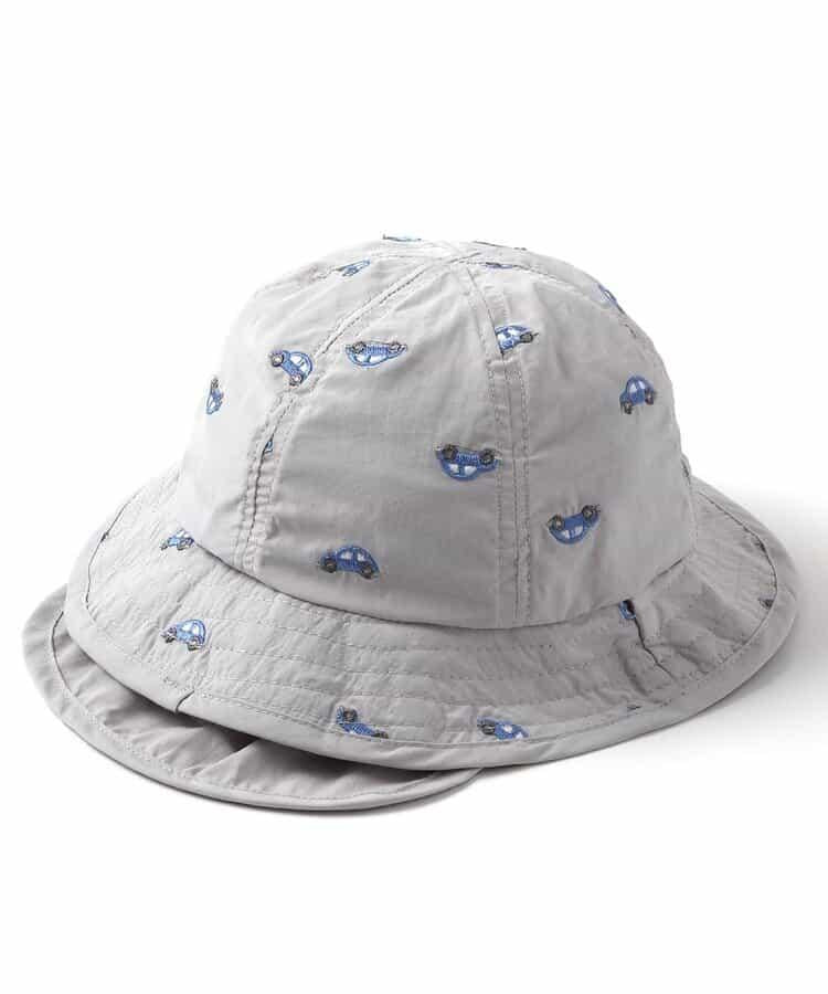 全印花刺繡嬰兒帽_UV防曬