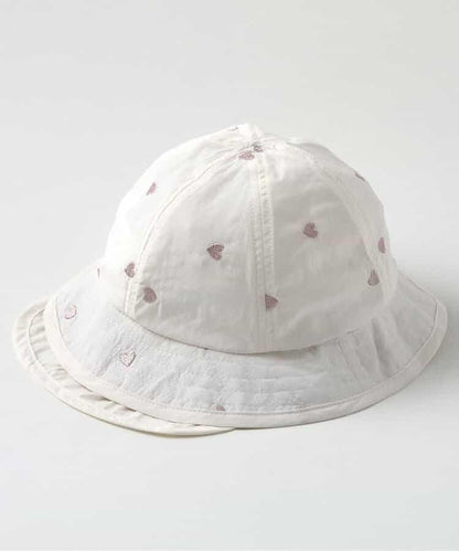 全印花刺繡嬰兒帽_UV防曬