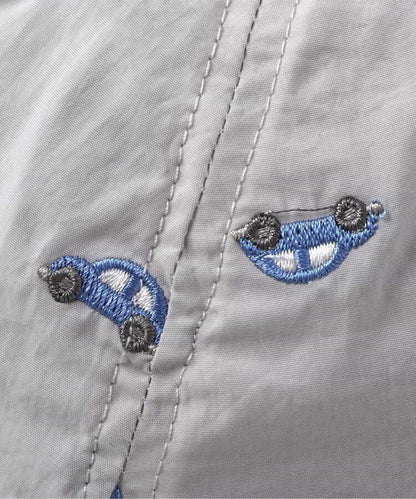 全印花刺繡嬰兒帽_UV防曬