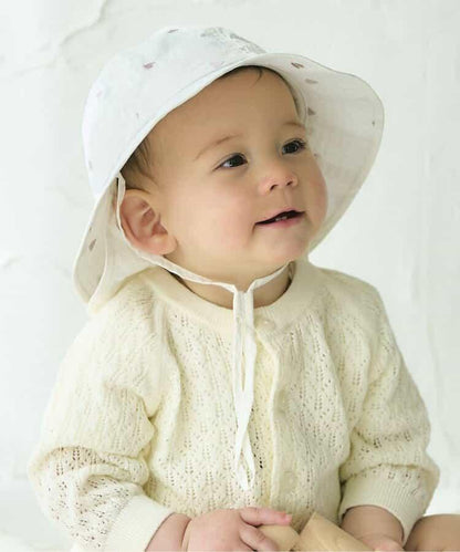 全印花刺繡嬰兒帽_UV防曬