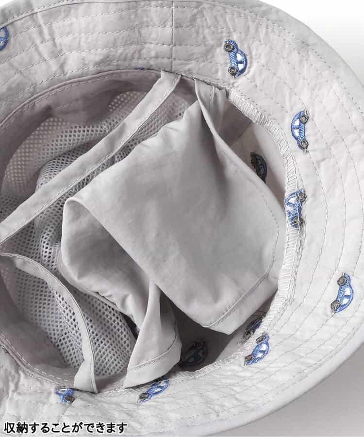 全印花刺繡嬰兒帽_UV防曬