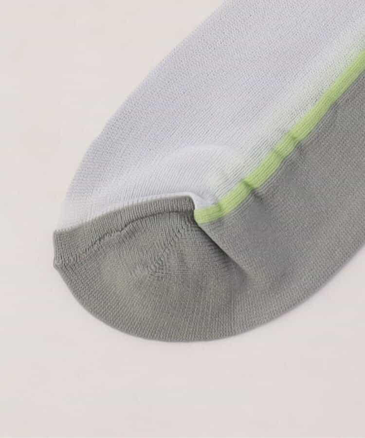 豎條透明九分襪