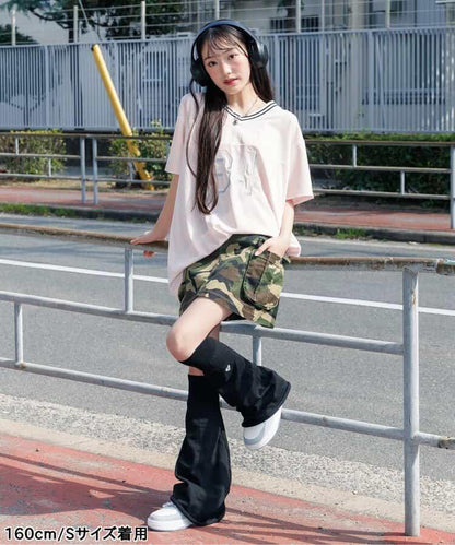 貨物臺形闊腿褲