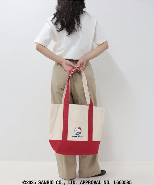 【HELLO KITTY meet FREDY emue】印花中裙