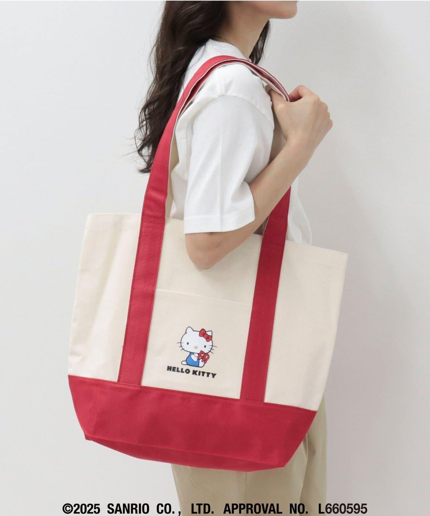 【HELLO KITTY meet FREDY emue】印花中裙