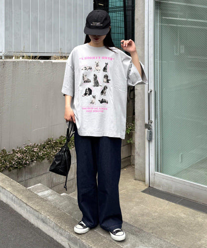 【SG】粉末處理印花&刺繡T恤
