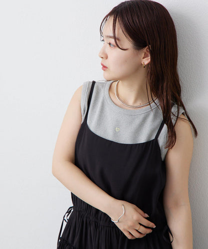 無袖彈力T-shirt