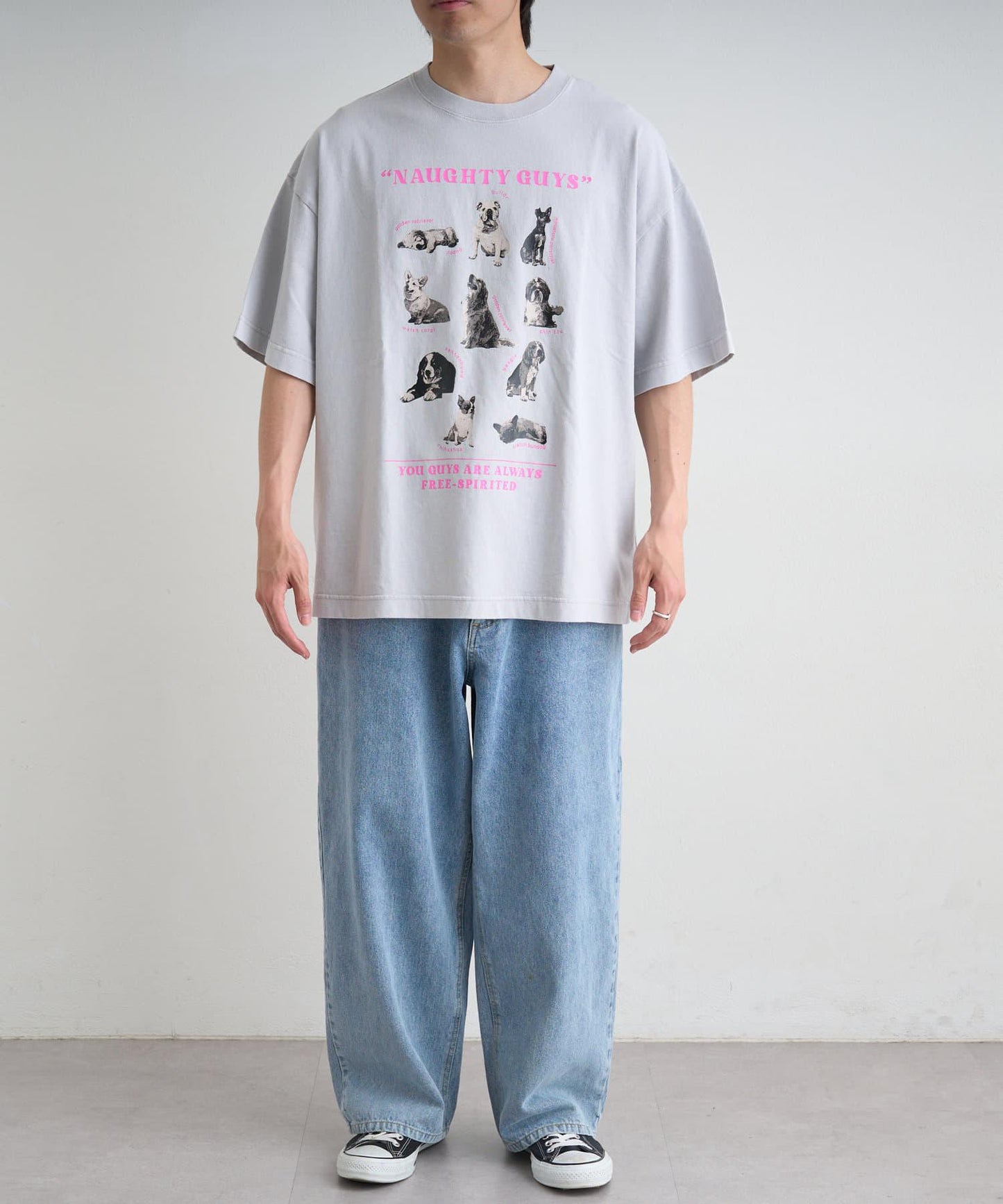 【SG】粉末處理印花&刺繡T恤
