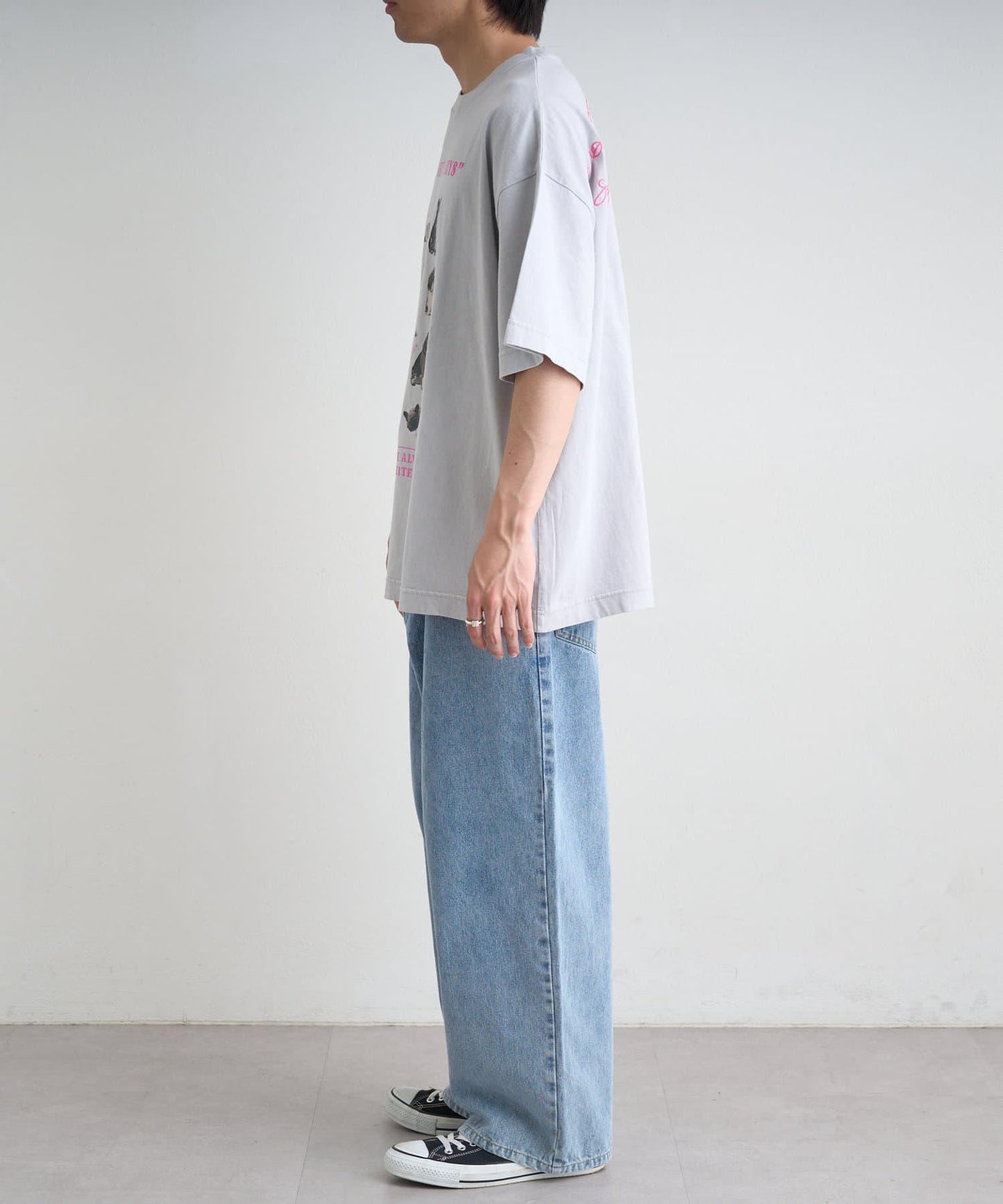 【SG】粉末處理印花&刺繡T恤