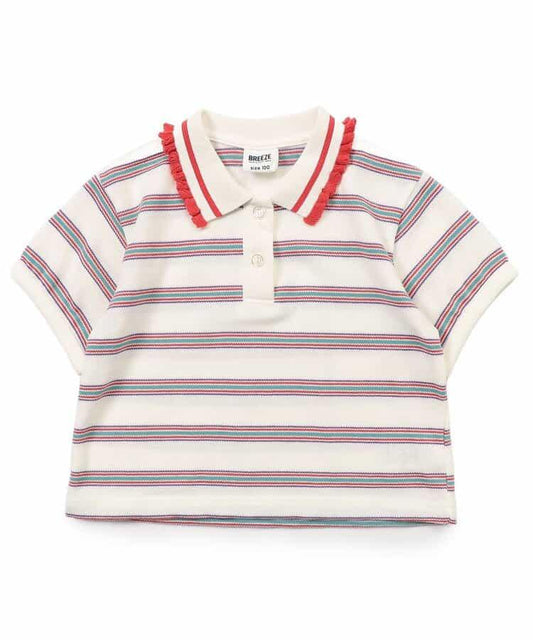 多色條紋Polo衫