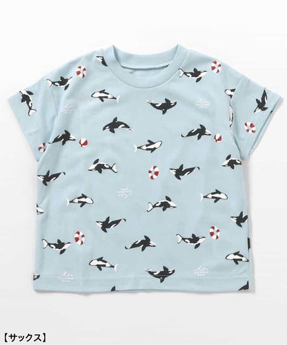 清涼恐龍·汽車圖案·虎鯨圖案睡衣 5分褲_吸水速幹_接觸冷感