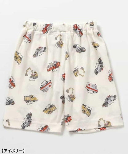 清涼恐龍·汽車圖案·虎鯨圖案睡衣 5分褲_吸水速幹_接觸冷感