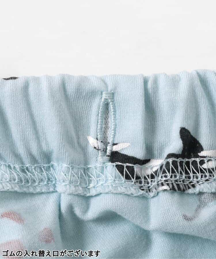 清涼恐龍·汽車圖案·虎鯨圖案睡衣 5分褲_吸水速幹_接觸冷感