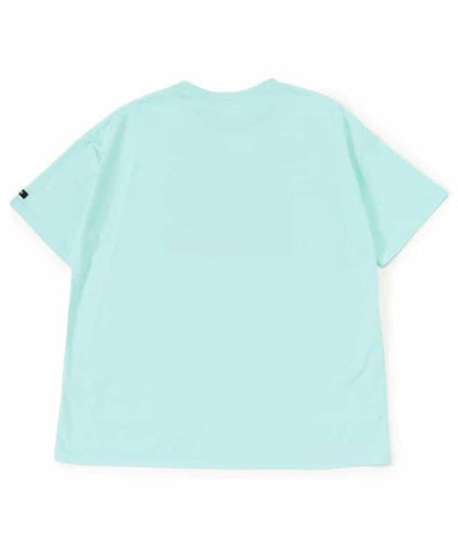 箔印花大T-shirt