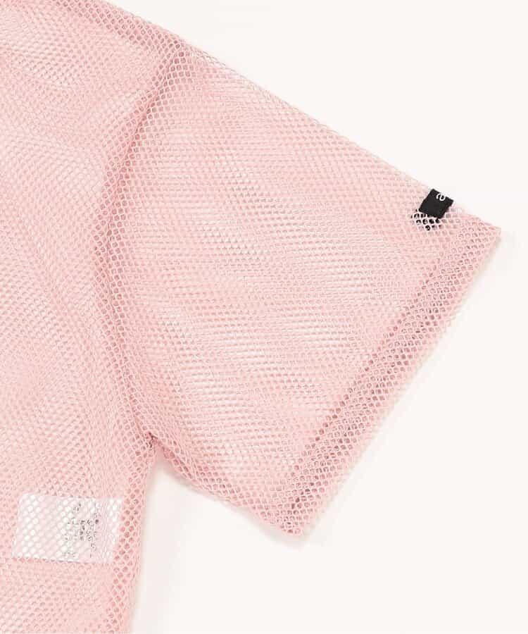 網眼短款T-shirt