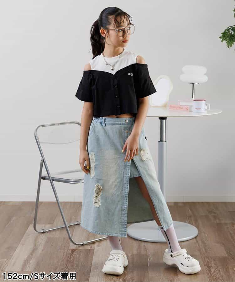 對接短款少女T-shirt